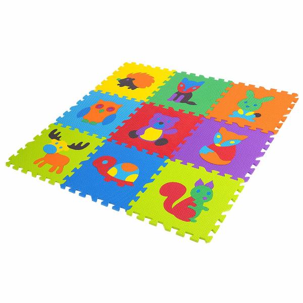 Пазл Юнландия пазл Зверушки 9 элементов 664666