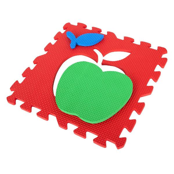 Пазл Юнландия пазл Фрукты-овощи 9 элементов 664665