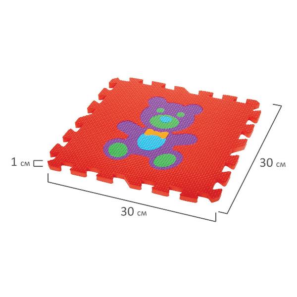 Пазл Юнландия пазл Игрушки 9 элементов 664668