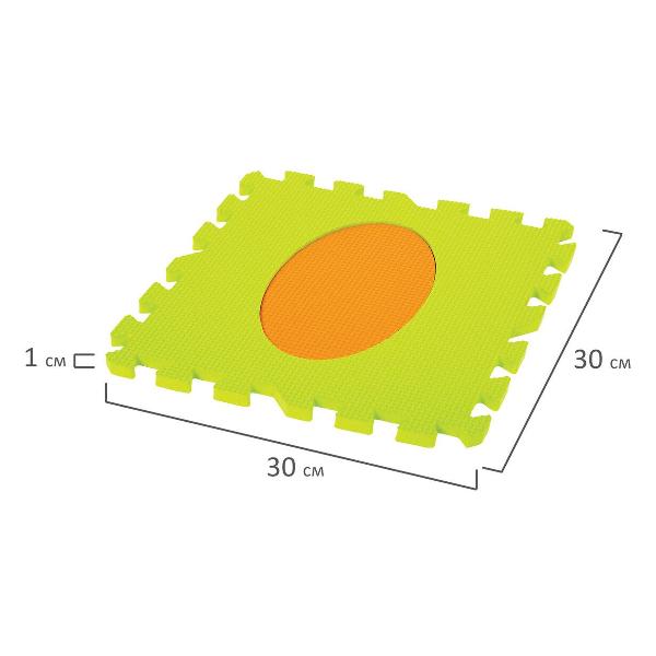 Пазл Юнландия пазл Фигуры 9 элементов 664664