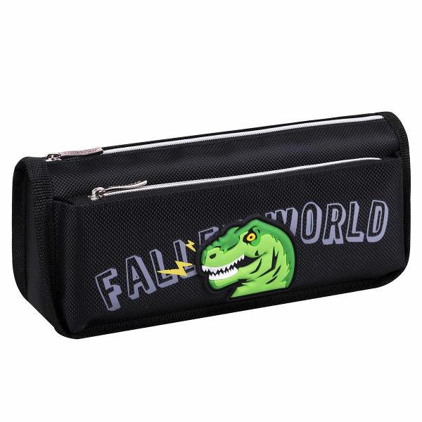 Пенал Юнландия 271574 21х9х6 см черный