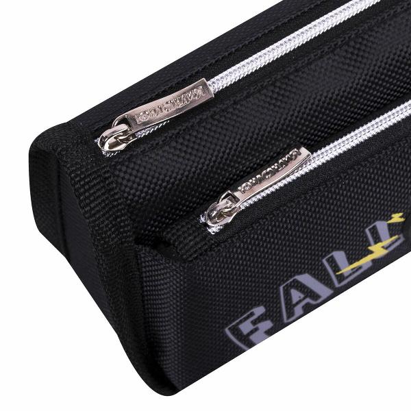 Пенал Юнландия 271574 21х9х6 см черный