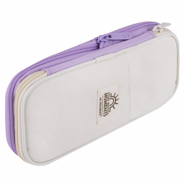 Пенал детский Brauberg 271562 22х10х3 см лавандовый