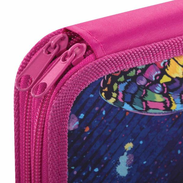 Пенал Юнландия 270886 19х11 см розовый