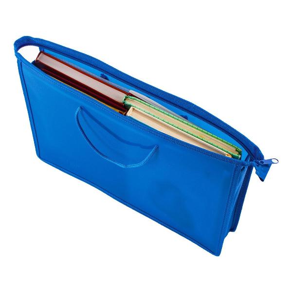 Папка для труда Пифагор А4 228235 синяя