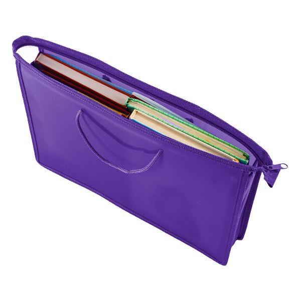 Папка для труда Пифагор А4 228237 фиолетовая