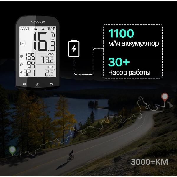 Велокомпьютер Cycplus M1