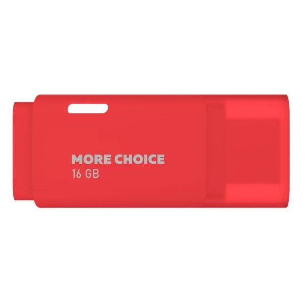 Флэш диск USB More Choice 16GB MF16 красный