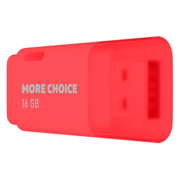 Флэш диск USB More Choice 16GB MF16 красный