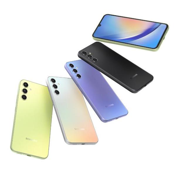 Смартфон Samsung Galaxy A34 5G 8/128GB лаймовый