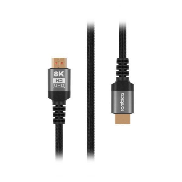 Кабель цифровой аудио-видео Rombica Digital HDMI 2.1 2м LX CB-20LX