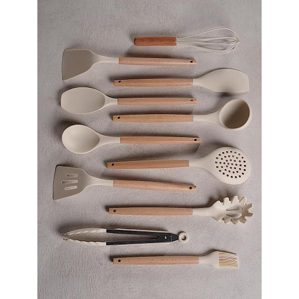 Набор кухонных принадлежностей HILZZ KitchenSet белый