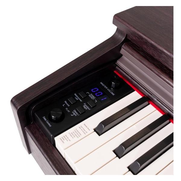 Цифровое фортепиано Rockdale Etude&nbsp;128&nbsp;Graded&nbsp;коричневое