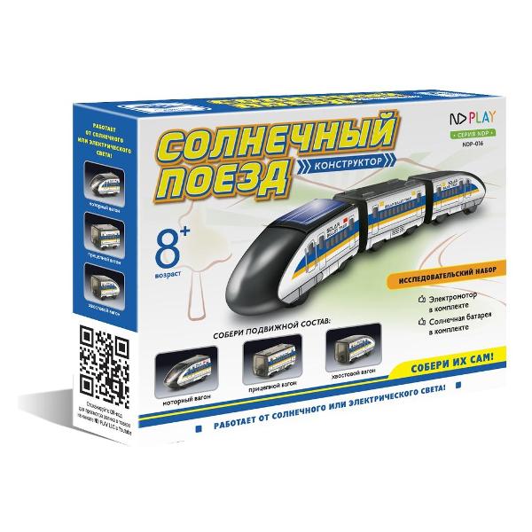 Электронный конструктор ND Play Солнечный поезд