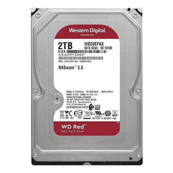 Внутренний HDD диск WD Red 2ТБ WD20EFAX