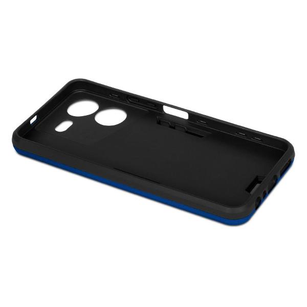 Чехол DF для Tecno POVA 5 (4G) DF tArmor-06 (темно-синий)