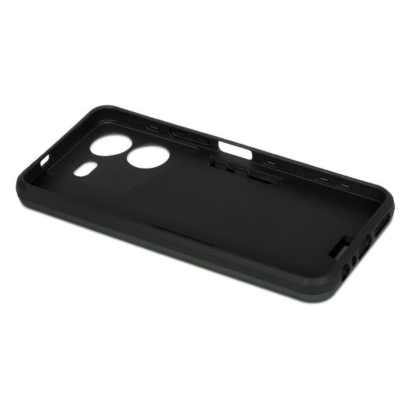 Чехол DF для Tecno POVA 5 (4G) DF tArmor-06 (темно-зеленый)