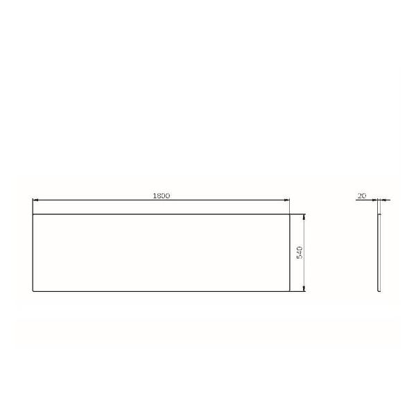 Панель Am.Pm W84A-180-080W-P