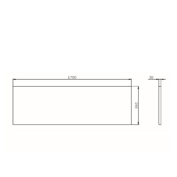 Панель Am.Pm W84A-170-070W-P
