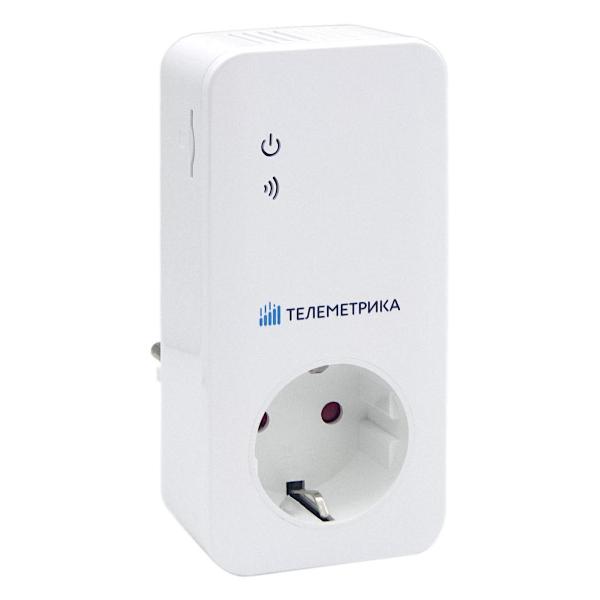 Умная GSM розетка с датчиком температуры Телеметрика Т4