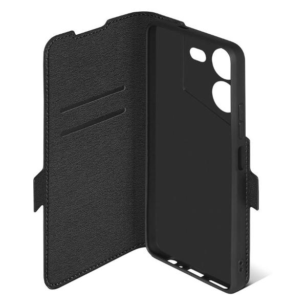 Чехол DF для Tecno POVA 5 (4G) DF tFlip-30 (black)