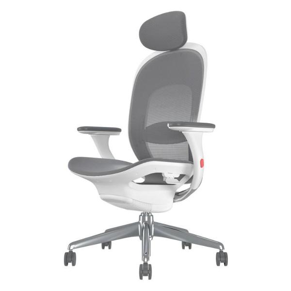 Кресло компьютерное KARNOX EMISSARY Milano белый KX810707-MMI