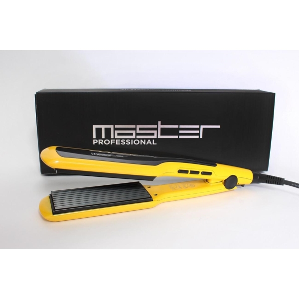 Щипцы-гофре Master MP-102 желтый