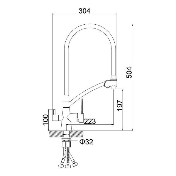 Смеситель Potato 1204378