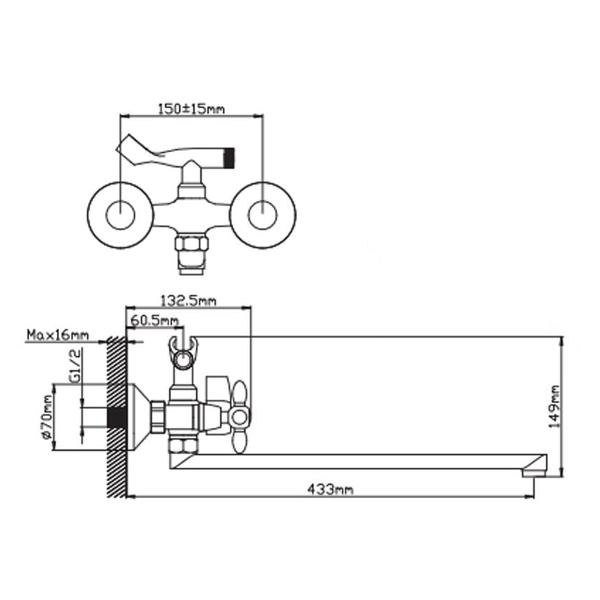 Смеситель Potato 1190413