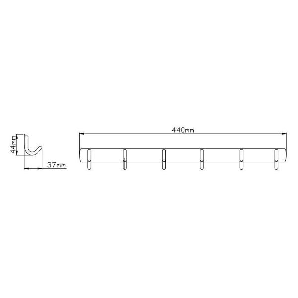Полотенцедержатель Potato 1205847