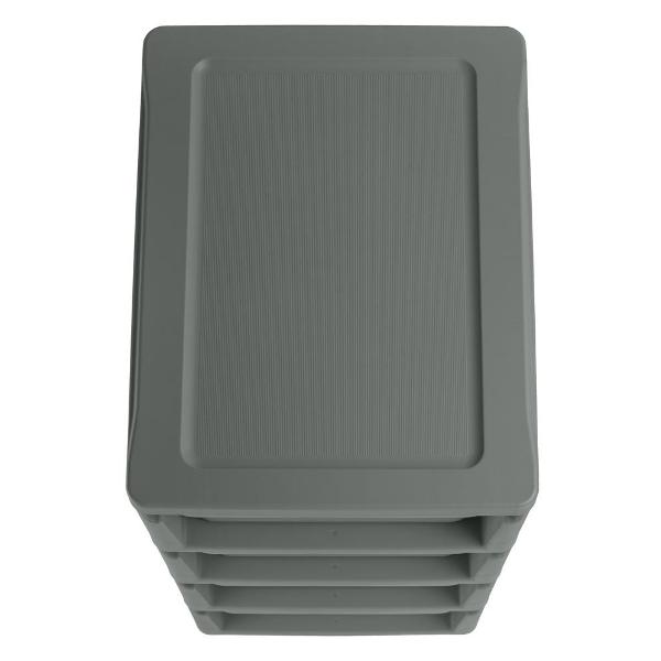 Комод Econova Deluxa 32467 серый