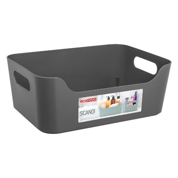 Корзина Econova 32227-00 серый фото