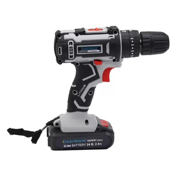 Шуруповерт аккумуляторный ELECTROLITE&nbsp; EXPERT 24/2.0