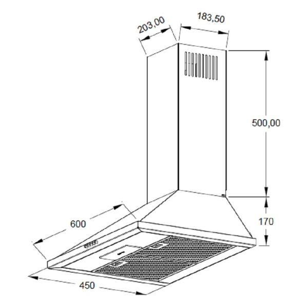 Вытяжка KANZLER D 526