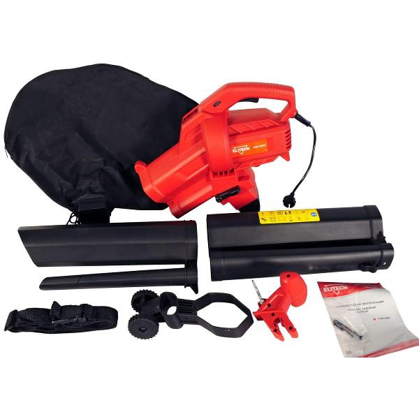 Пылесос садовый электрический Elitech ПСМ 2600