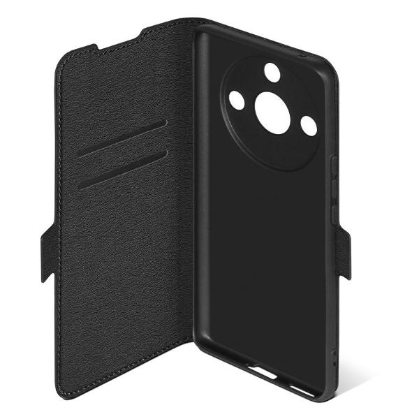 Чехол DF для Honor X50 DF hwFlip-129 (black)