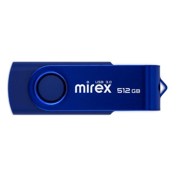 Флеш-диск Mirex Swivel 512GB USB3.0 Deep синий