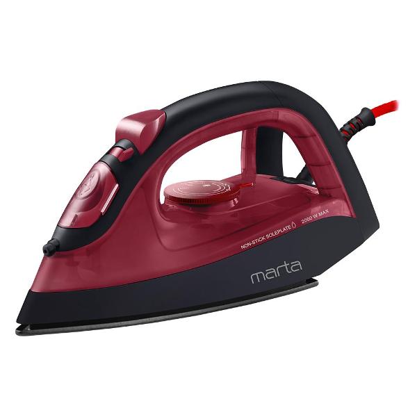 Утюг Marta MT-1148 бордовый гранат