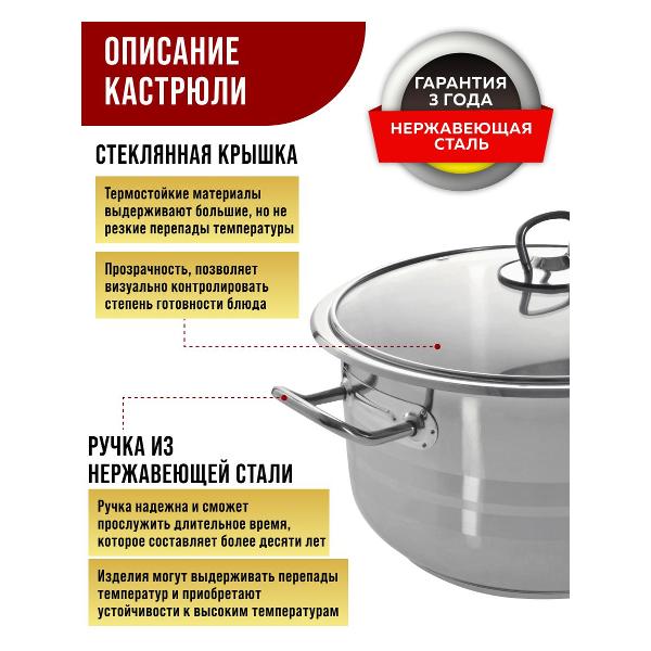 Кастрюля Home Perfect 80415