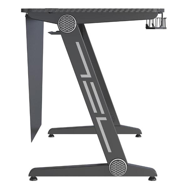 Стол компьютерный игровой Cactus CS-GTZ-BKSL-CARBON