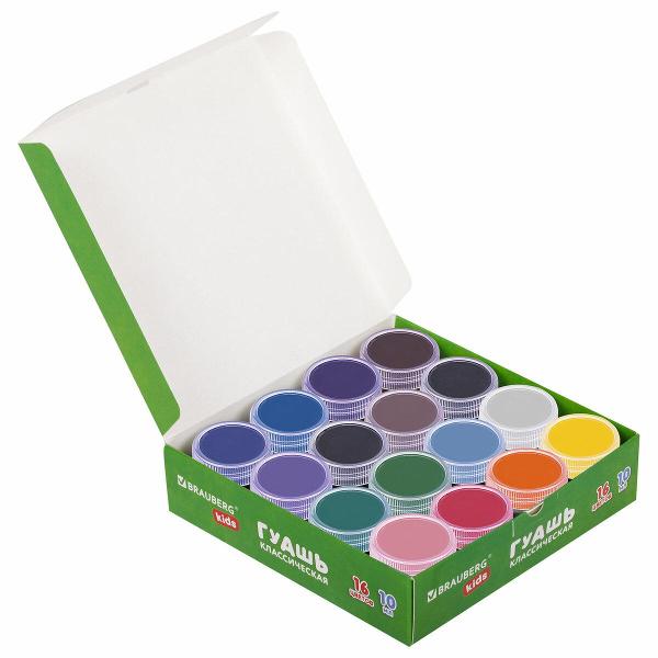 Гуашь Brauberg 880821 16 цветов