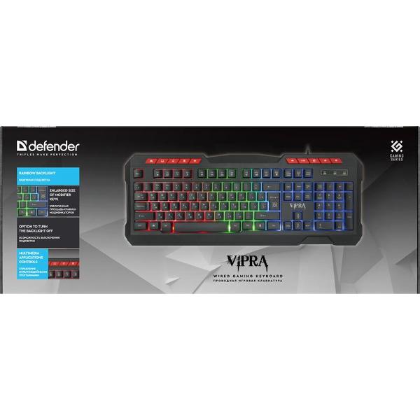 Игровая клавиатура Defender Vipra GK-586