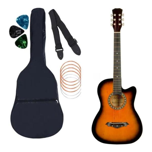 Гитара акустическая Belucci BC3810 PACK оранжевая
