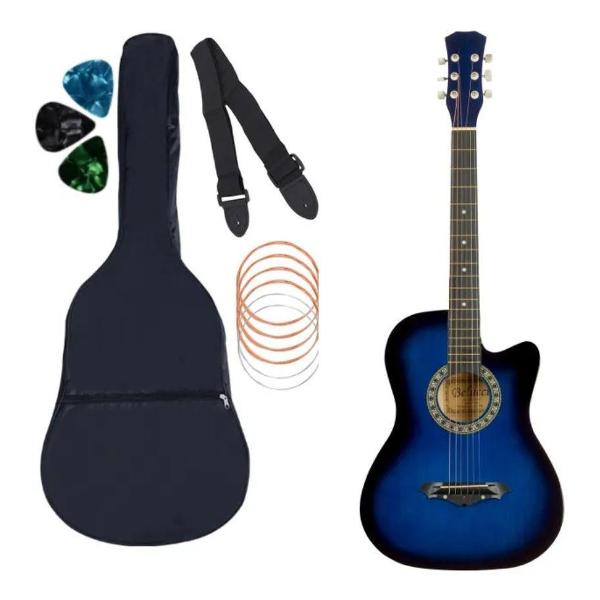 Гитара акустическая Belucci BC3820 PACK синяя
