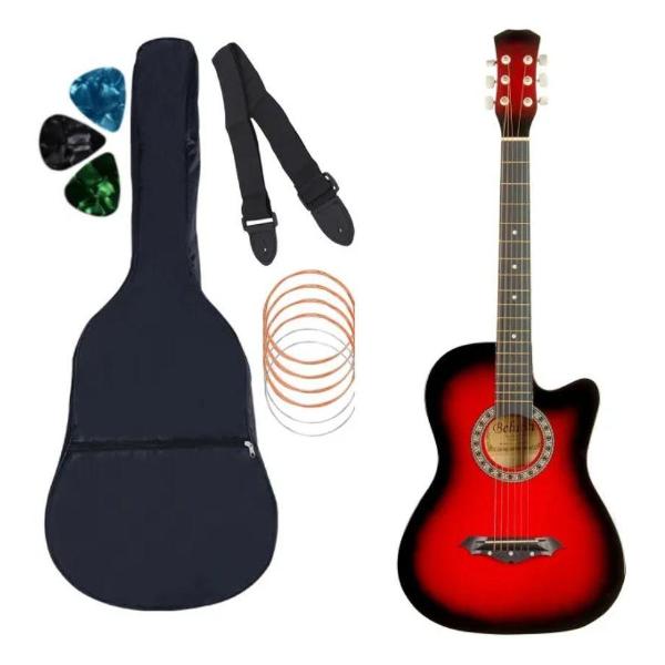Гитара акустическая Belucci BC3810 PACK красная