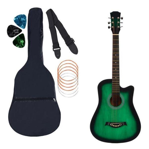 Гитара акустическая Belucci BC3820 PACK зеленая