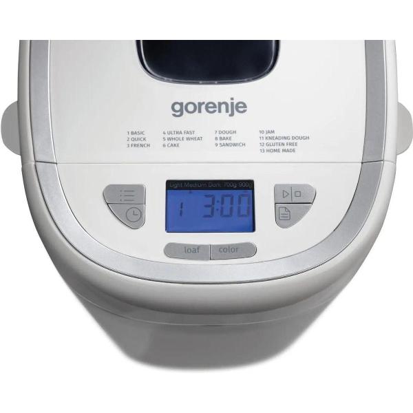Хлебопечка Gorenje BM900WS белый