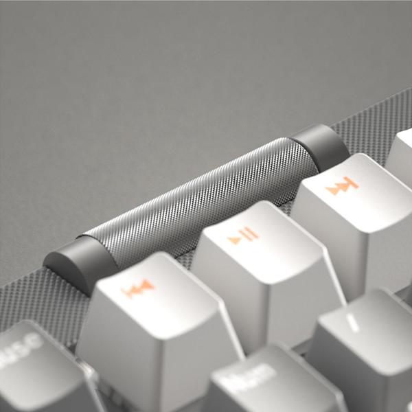 Клавиатура беспроводная Aula F3050 gray+white