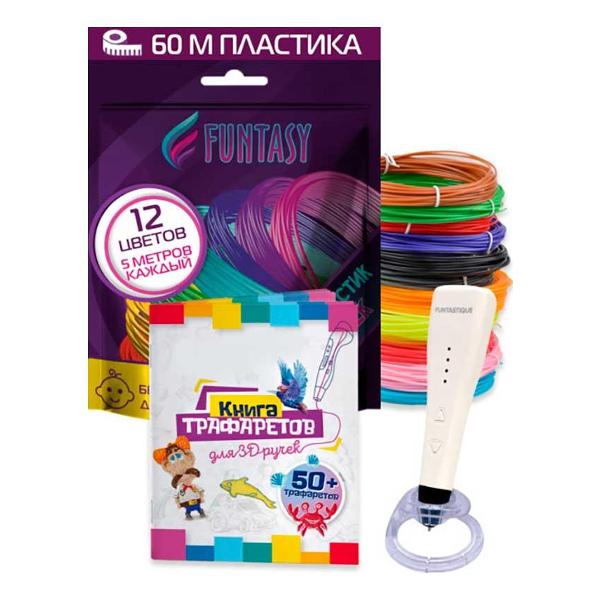 3D-ручка Funtasy 4 в 1 Piccolo белая