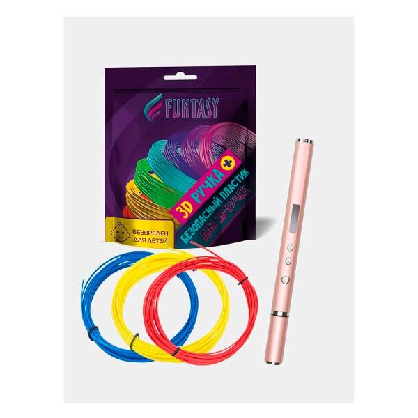 3D-ручка Funtasy Trinity розовое золото